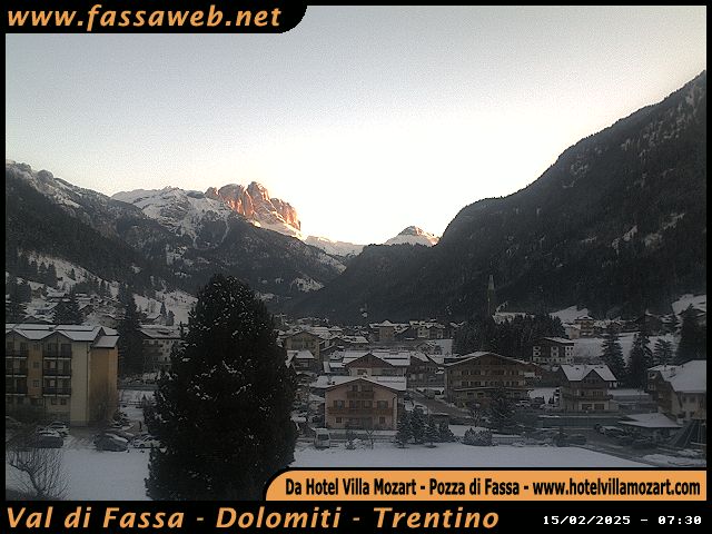 immagine della webcam nei dintorni di Moena: webcam Pozza di Fassa