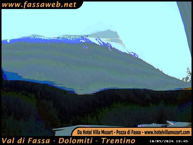 Webcam Pozza di Fassa - Val di Fassa - Dolomiti - Trentino