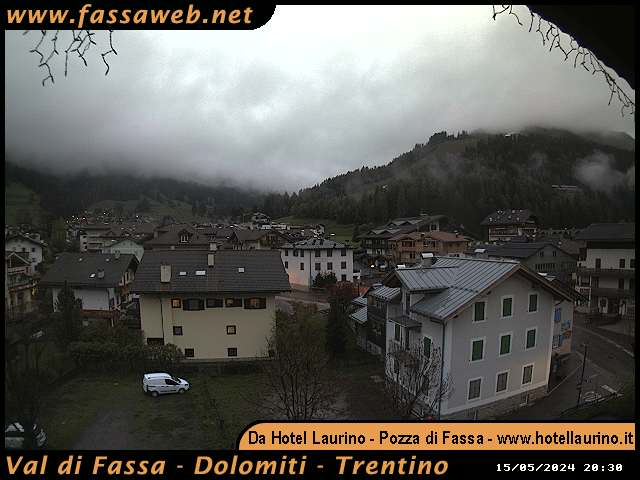 Webcam Pozza di Fassa - Val di Fassa - Dolomiti - Trentino